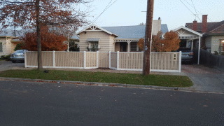 Feature Picket Fence with Capping in McKinnon