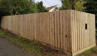 Treated Pine Paling Fence in Chadstone