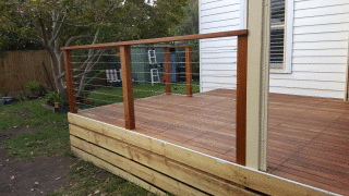 Spotted Gum Decking in Brunswick